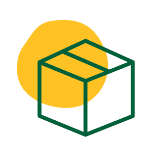 icon representing a box